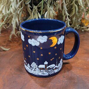 Vintage Winter Dreams Waechtersbach Seit 1832 Coffee Mug W Germany